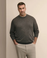 Big & Tall Ultimate Merino Wool Crewneck Sweater | Brooks Brothers