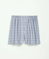Cotton Broadcloth Plaid Boxers | Brooks Brothers
