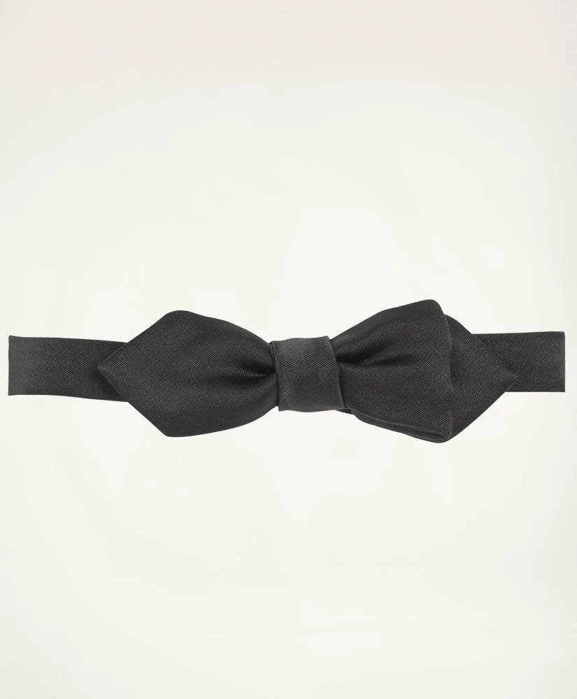 Formal Satin Pointed End Bow Tie | Brooks Brothers