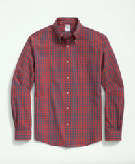 Friday Shirt, Poplin Checked | Brooks Brothers