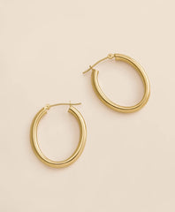 14k Gold Small Hoop Earrings | Brooks Brothers