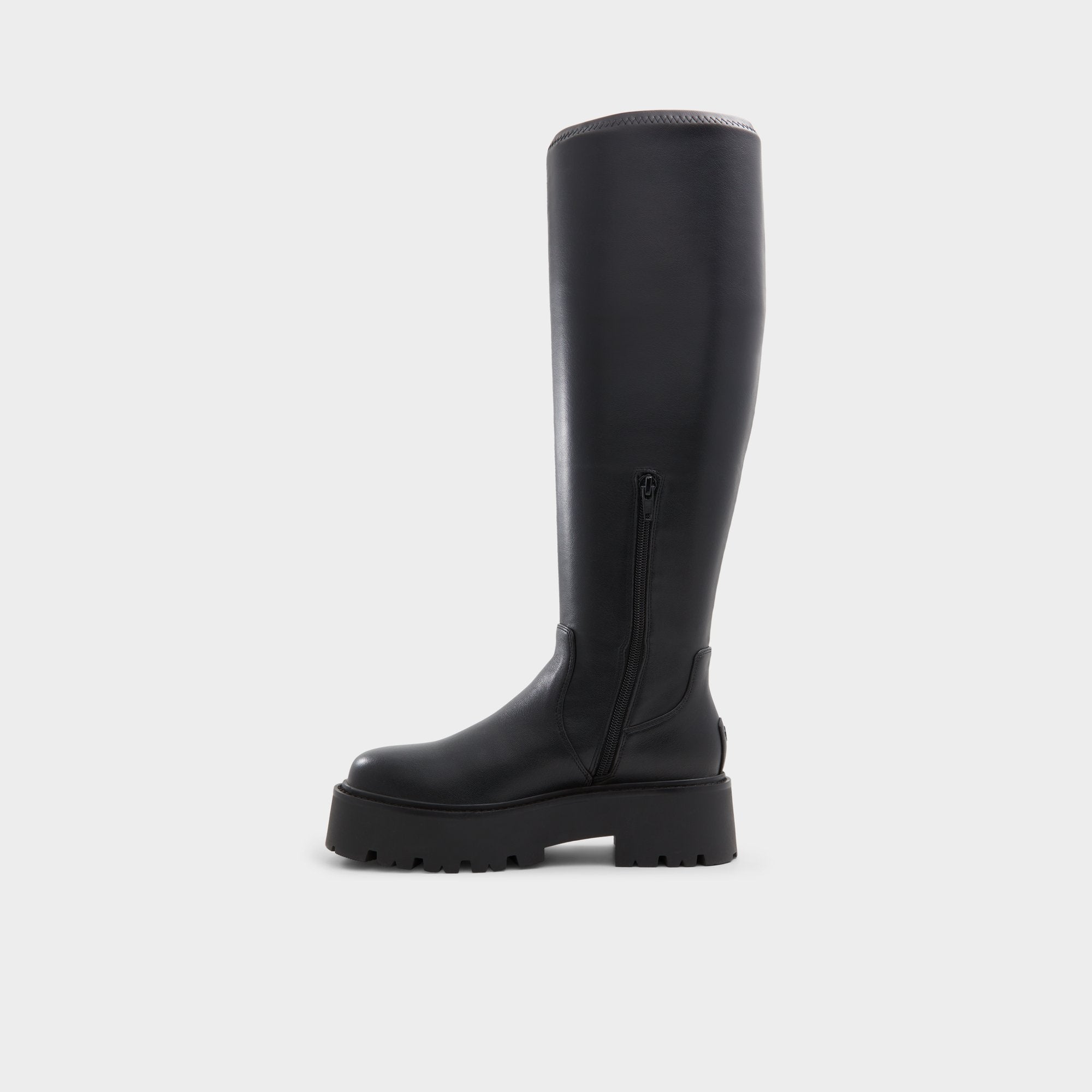 Aldo Carelden in Wc Black - Knee-high boot, Lug sole Women