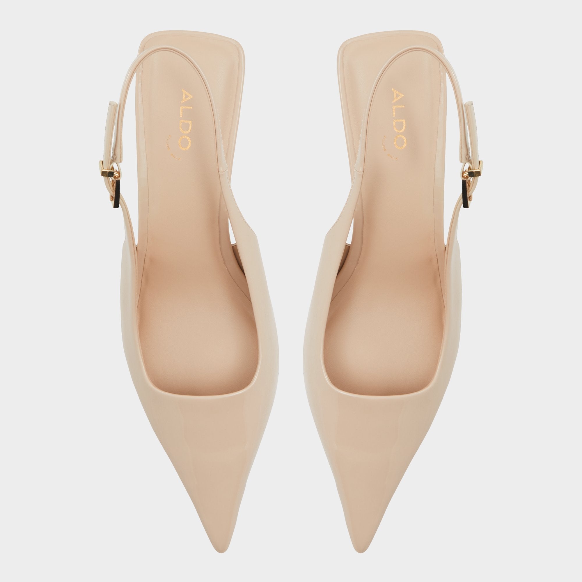 Aldo Josita Medium Beige Women's Kitten heels - Slingback heel, Kitten heel Women