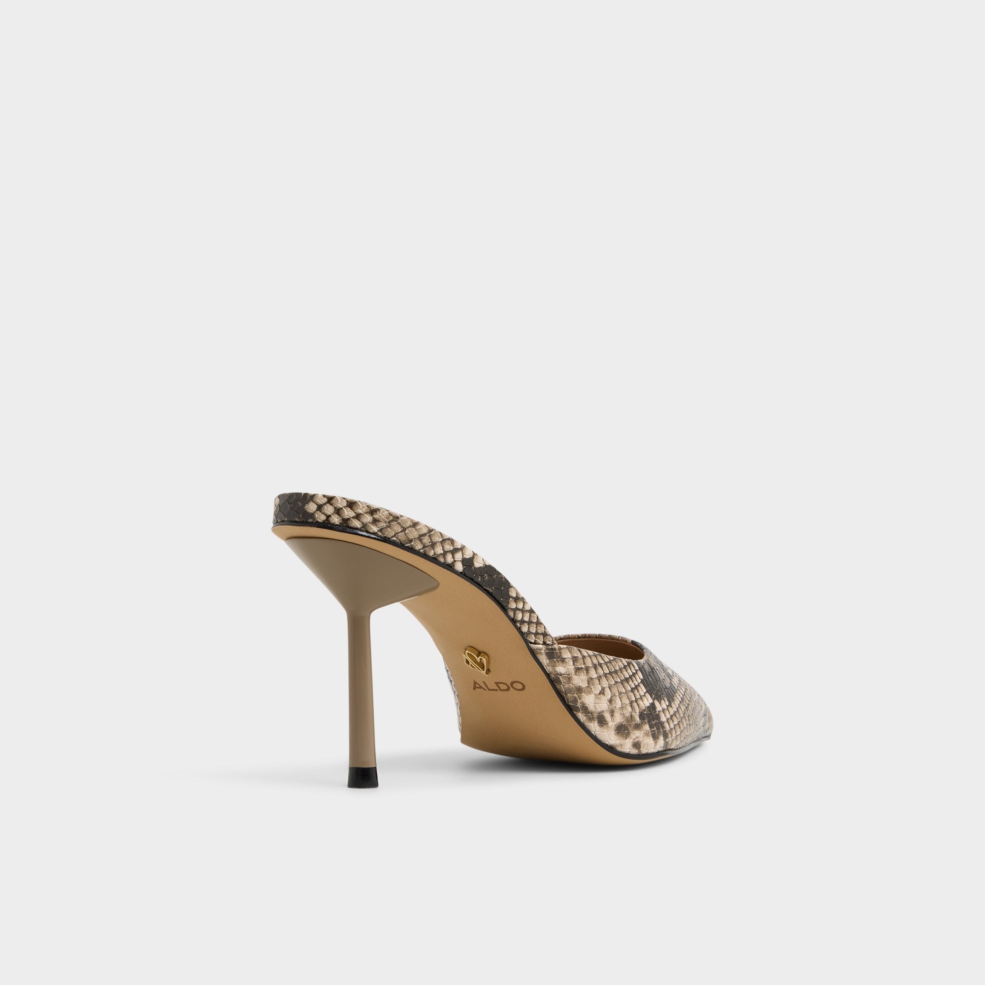 Aldo Beatrixy Python Women's Heeled mules - Heeled mule, Stiletto heel Women
