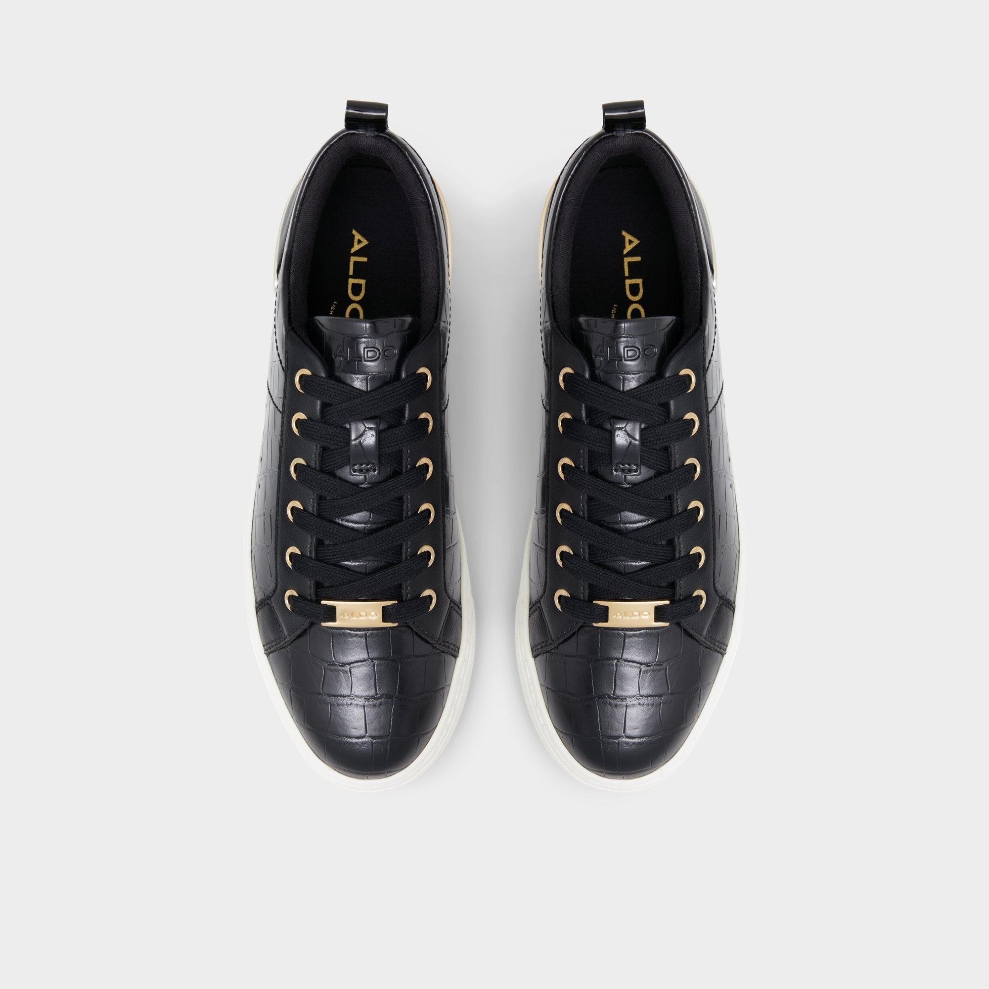Aldo Dilathielle Black Women's Low top sneakers - Low top sneaker, Cup sole Women