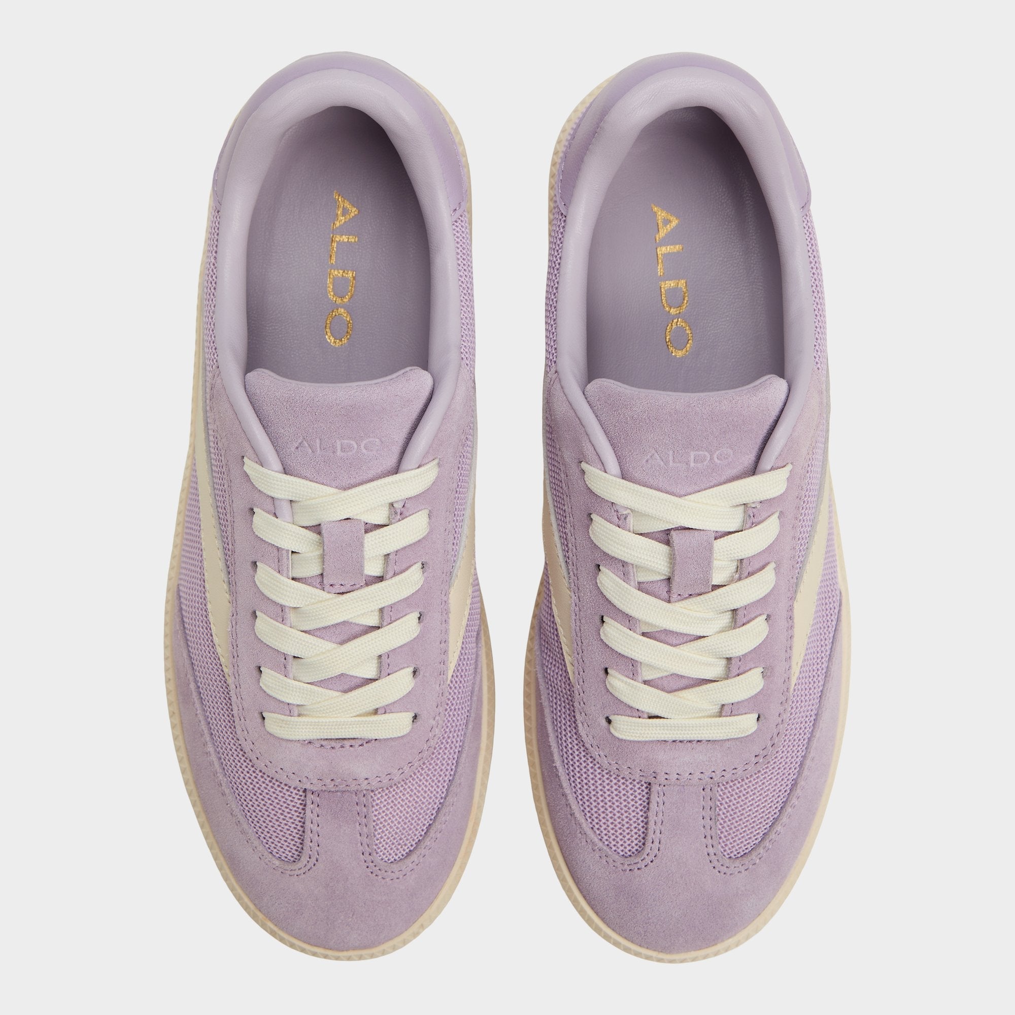 Aldo Clubstyle Light Purple Women's Low top sneakers - Jogger sneaker, Jogger sole Women