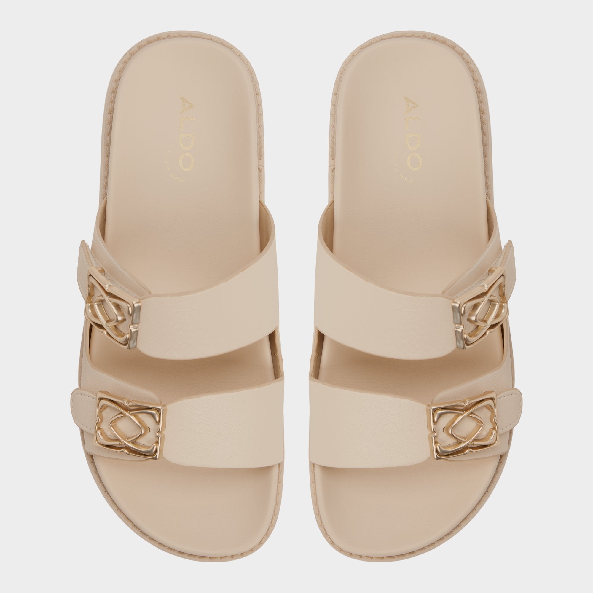 Aldo Mungos in Cream - Footbed sandal, Footbed sandal Women|New