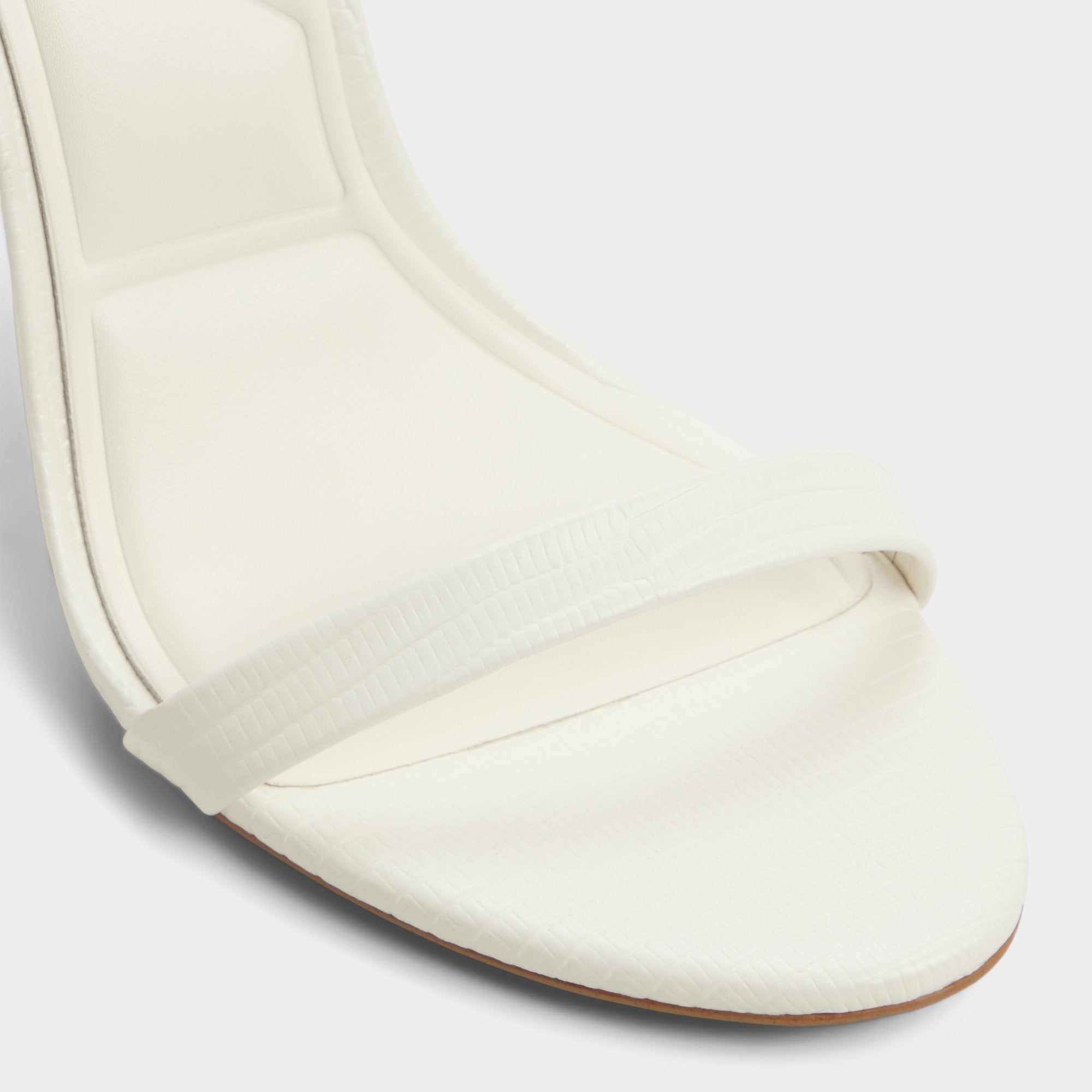 Aldo Maristou-xt White Women's Heeled sandals - Strappy heeled sandal, Stiletto heel Women