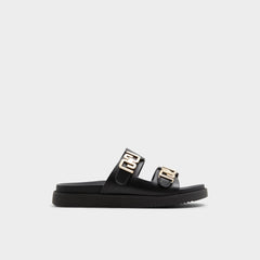 Aldo Alessie Black Women's Footbed sandals - Footbed sandal, Footbed sandal Women