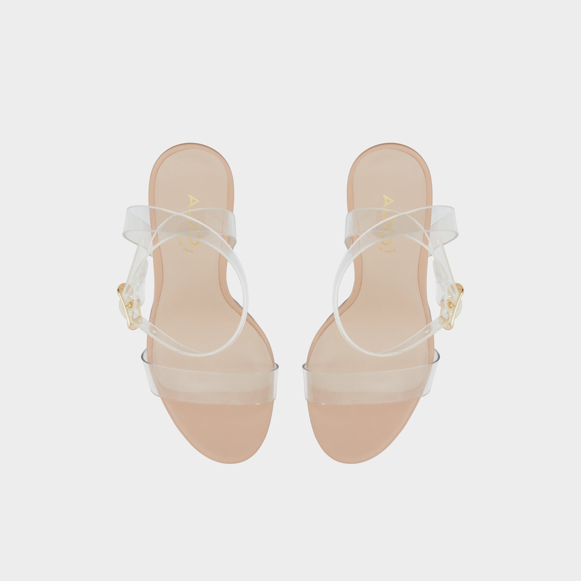 Aldo Aniwien Bone Women's Strappy sandals - Strappy heeled sandal, Block heel Women