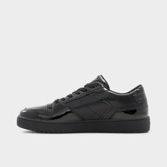 Aldo Zethan Black Synthetic Patent Men's Low top - Low top sneaker, Cup sole Men