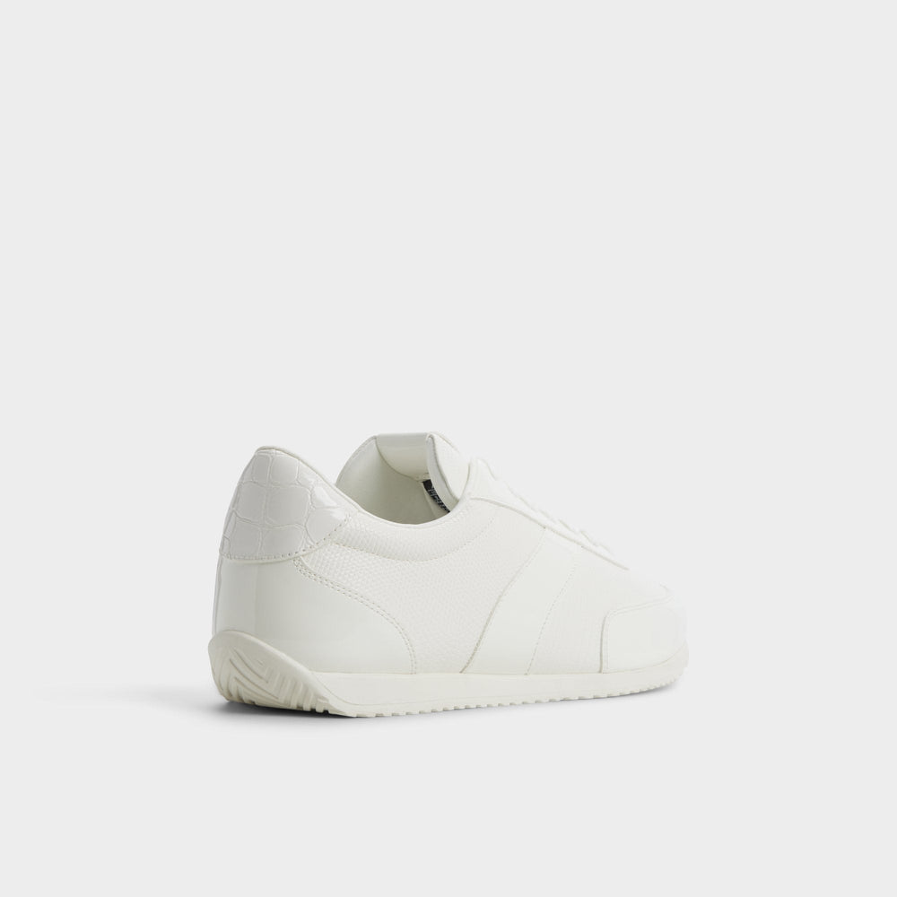 Aldo Nathaniel in White Combo - Low top sneaker, Cup sole Men