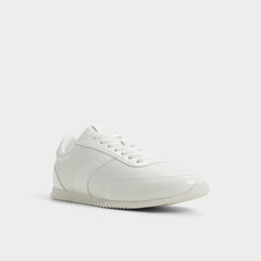 Aldo Nathaniel in White Combo - Low top sneaker, Cup sole Men