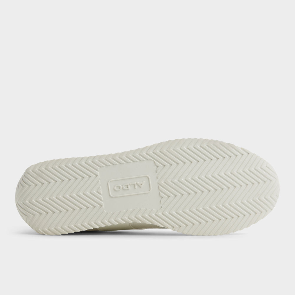Aldo Nathaniel in White Combo - Low top sneaker, Cup sole Men