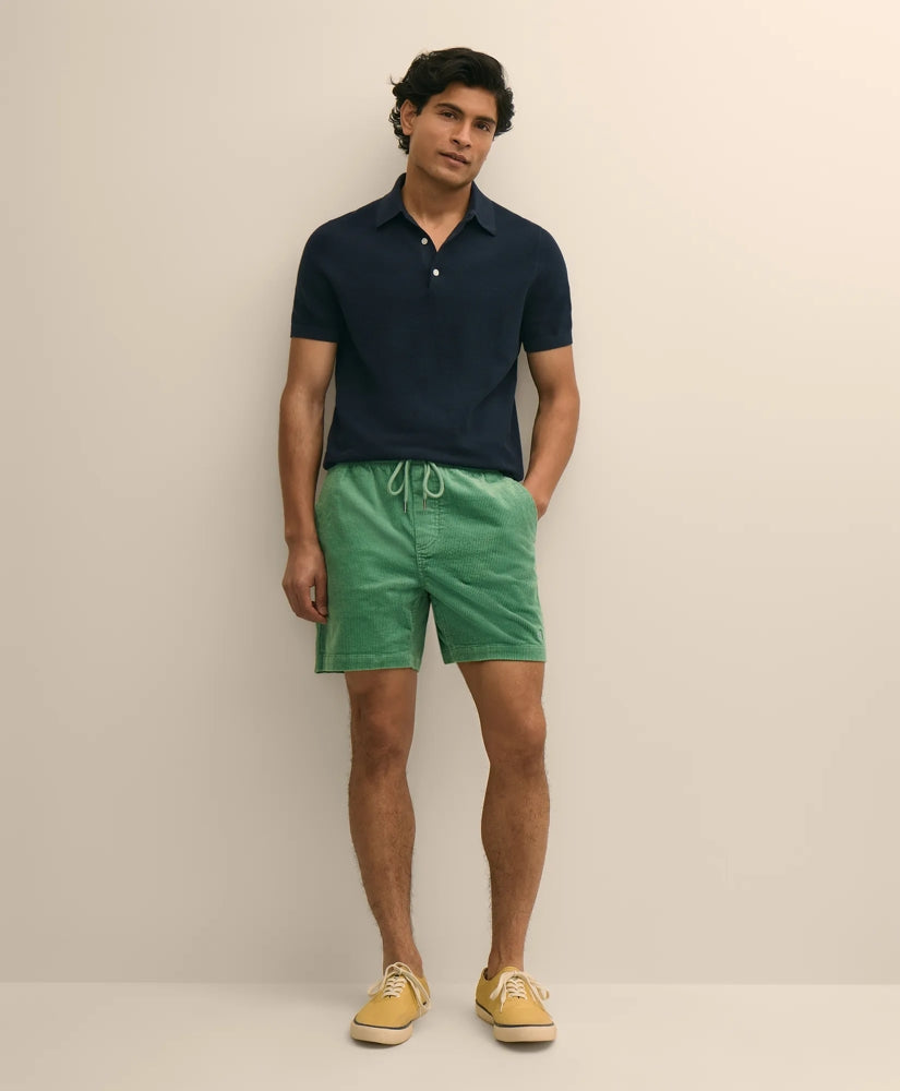 6" Friday Shorts in 8-Wale Cotton Corduroy | Brooks Brothers