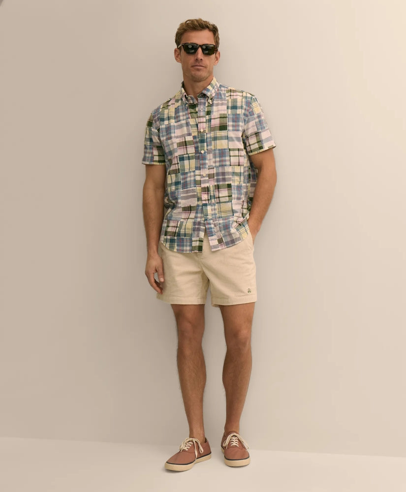 6" Friday Shorts in 8-Wale Cotton Corduroy | Brooks Brothers