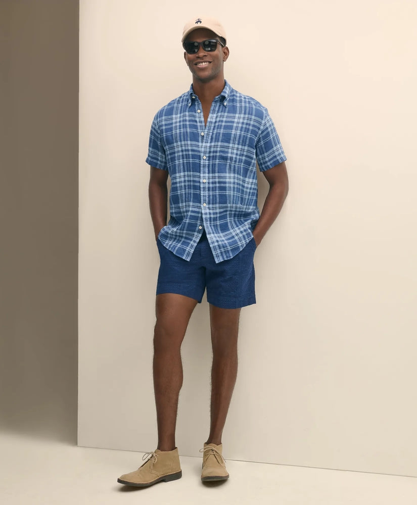 7" Cotton Bandana Shorts | Brooks Brothers