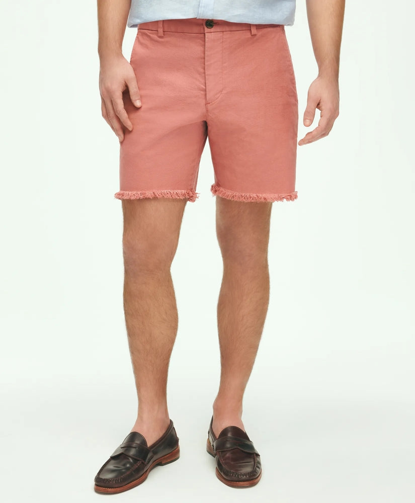7" Cotton Canvas Cut-Off Shorts | Brooks Brothers