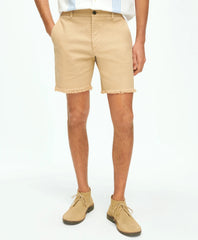 7" Cotton Canvas Cut-Off Shorts | Brooks Brothers