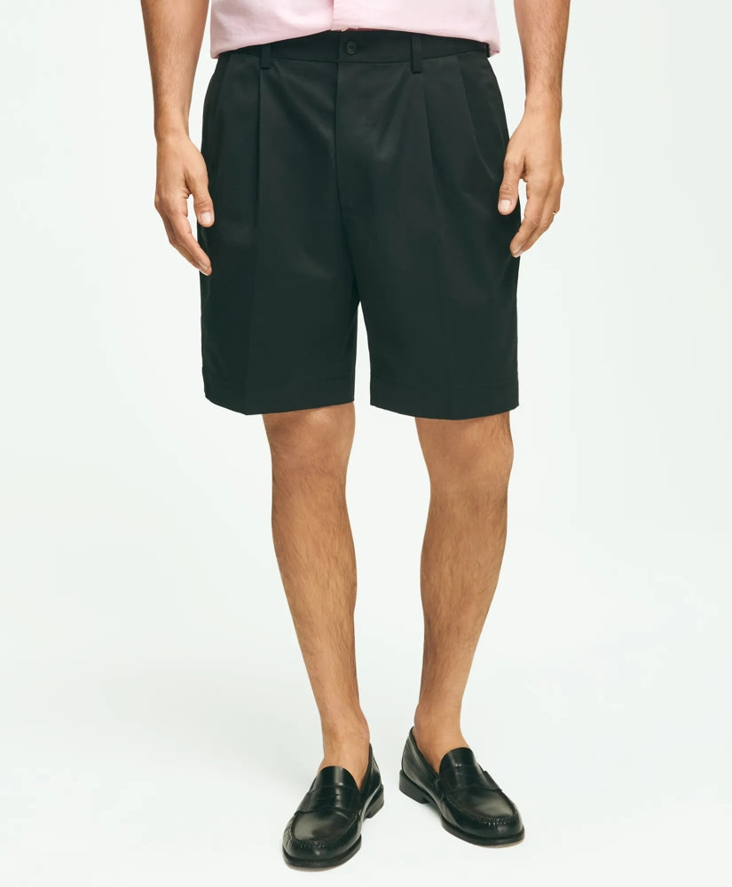 8" Pleat Front Advantage Chino | Brooks Brothers