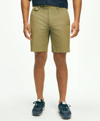 9" Canvas Poplin Shorts in Supima | Brooks Brothers