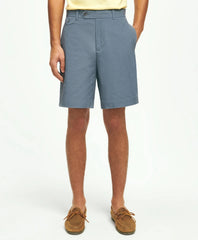 9" Canvas Poplin Shorts in Supima | Brooks Brothers