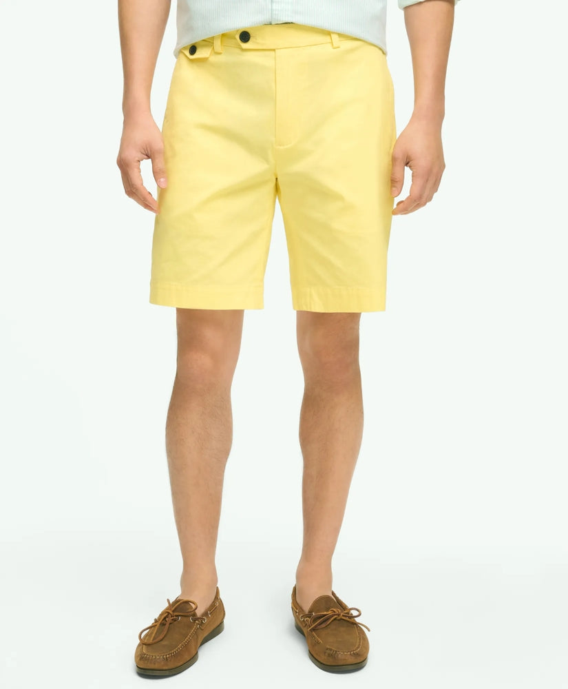 9" Canvas Poplin Shorts in Supima | Brooks Brothers