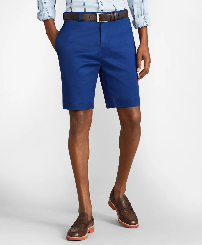 9" Flat Front Advantage Chino | Brooks Brothers