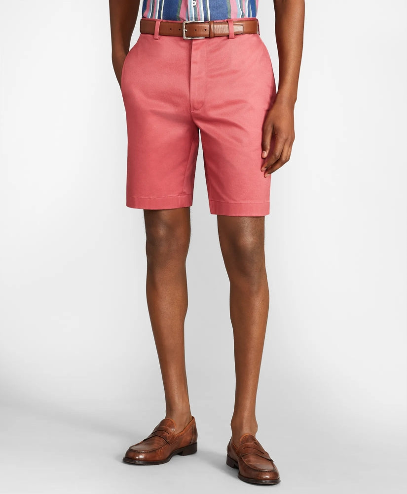 9" Flat Front Advantage Chino | Brooks Brothers