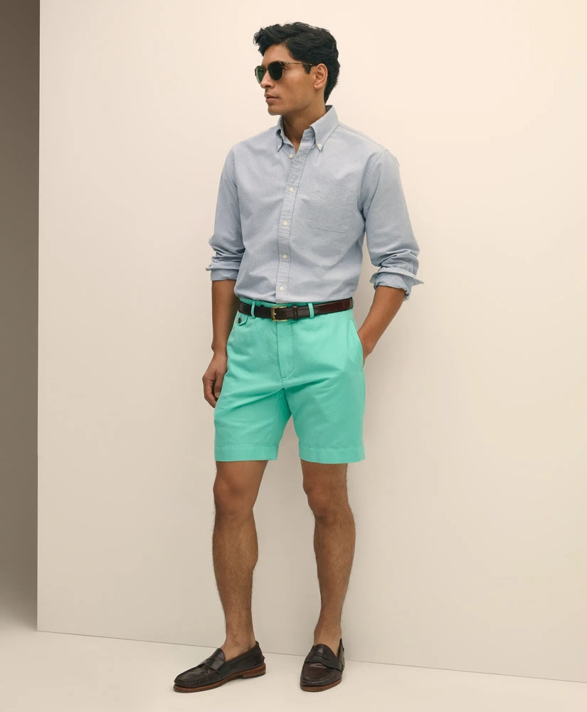 9" Linen Cotton Shorts | Brooks Brothers