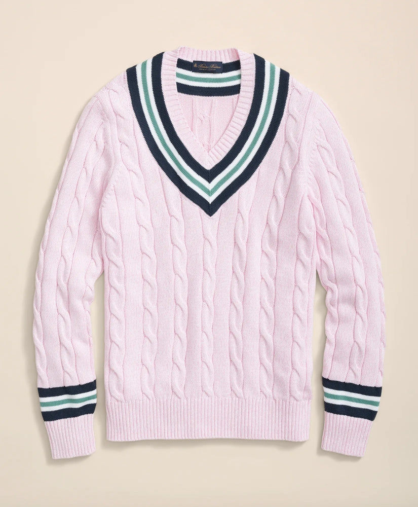 Archive Tennis Sweater in Supima | Brooks Brothers