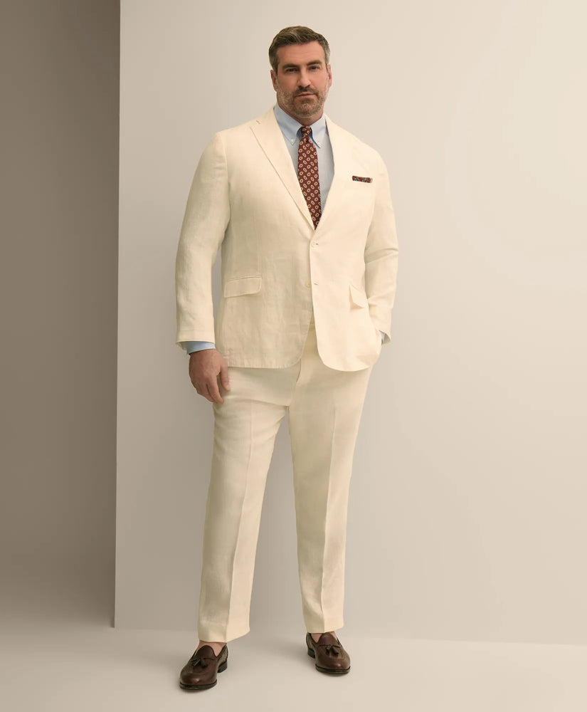 Big & Tall Linen Suit Pants | Brooks Brothers