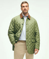 Big & Tall Paddock Diamond Quilted Coat | Brooks Brothers