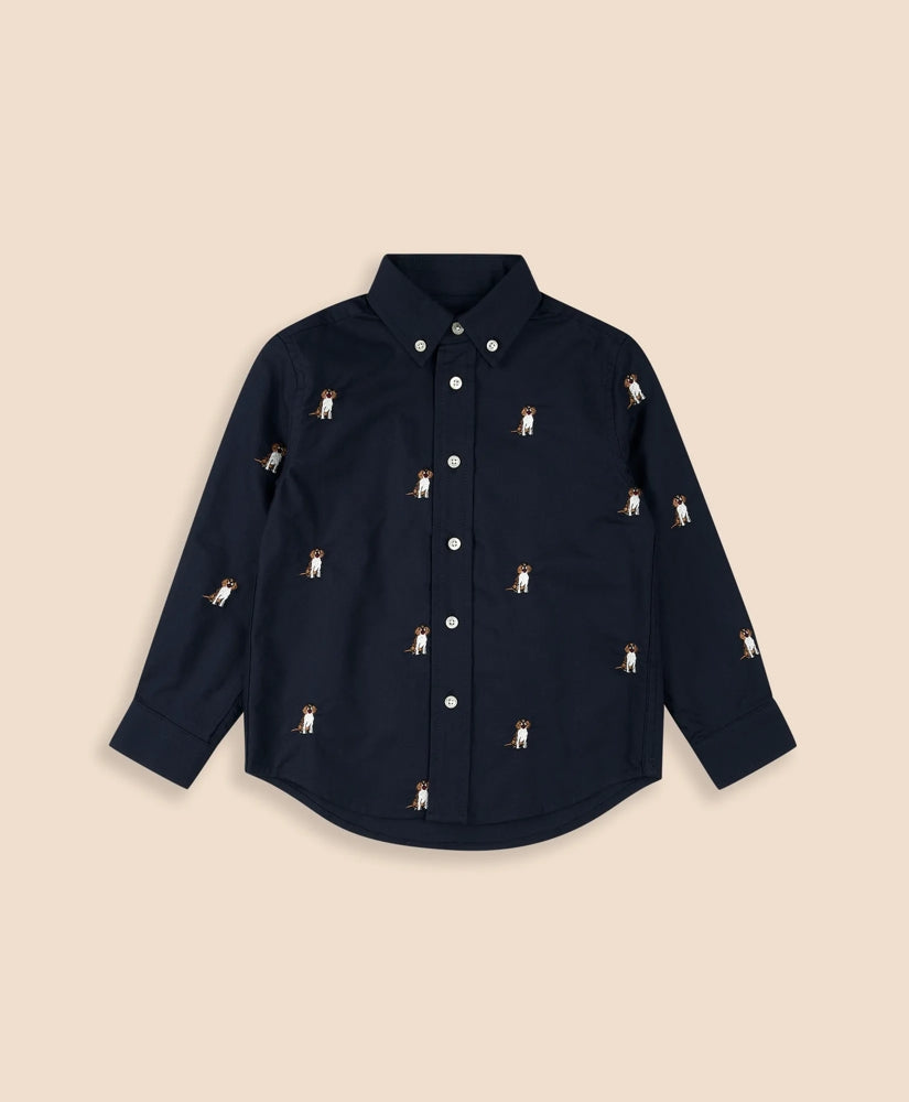 Boys Cotton Oxford Sport Shirt | Brooks Brothers