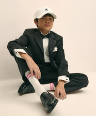 Boys Prep Stretch Wool Tuxedo Pants | Brooks Brothers
