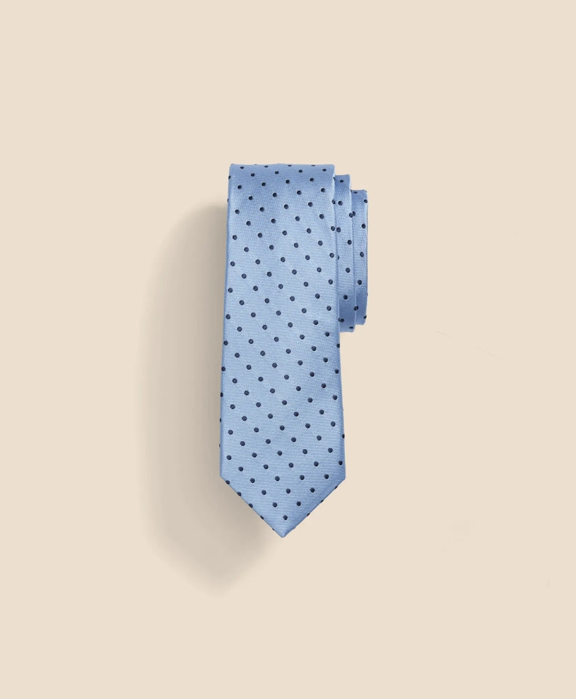 Boys Silk Dot Tie | Brooks Brothers