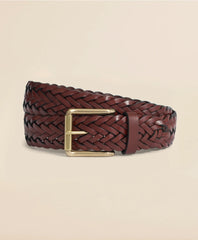 Braided Leather Belt | Brooks Brothers