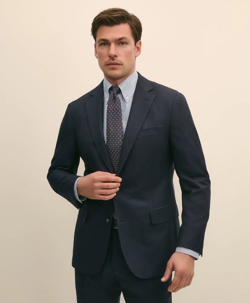 Brooks Brothers Explorer Collection Slim Fit Wool Bold Stripe Suit Jacket | Brooks Brothers