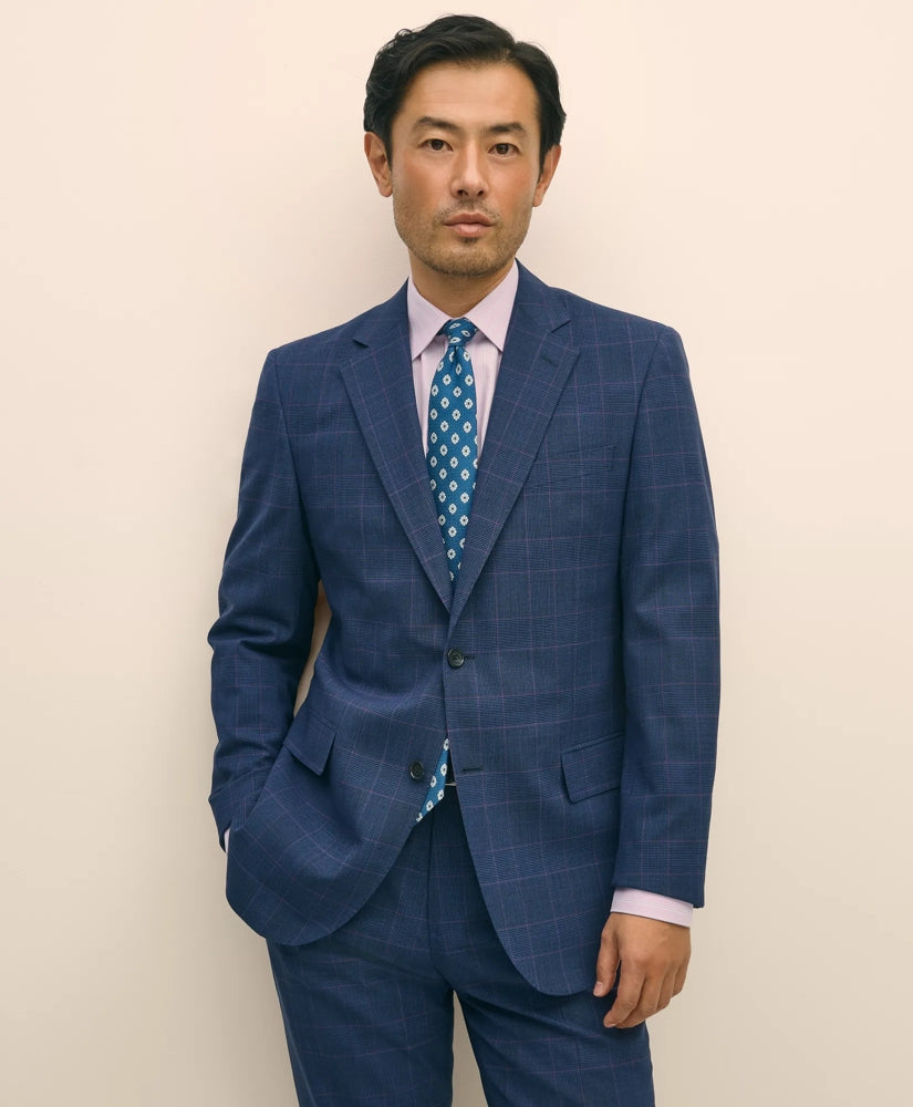 Brooks Brothers Explorer Collection Slim Fit Wool Check Suit Jacket | Brooks Brothers