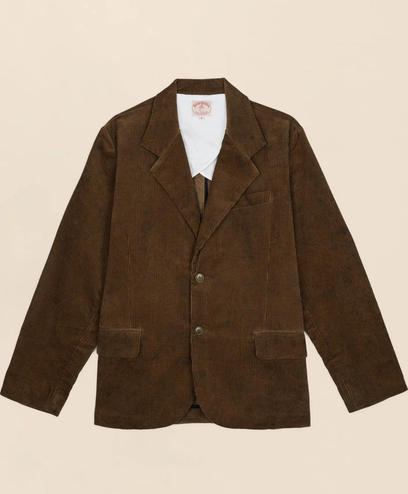Brooks Brothers x Brain Dead Cotton Corduroy Embroidered Emblem Suit Jacket | Brooks Brothers