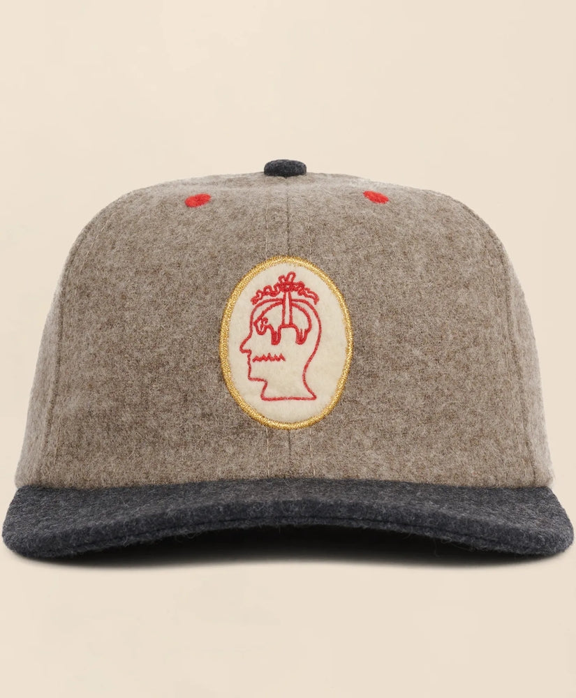 Brooks Brothers x Brain Dead Wool Blend Emblem Baseball Hat | Brooks Brothers