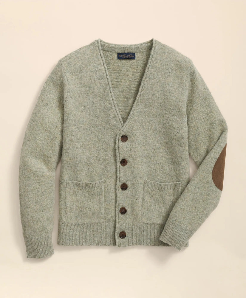 Brushed Wool Cardigan | Brooks Brothers