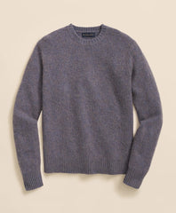 Brushed Wool Crewneck Sweater | Brooks Brothers