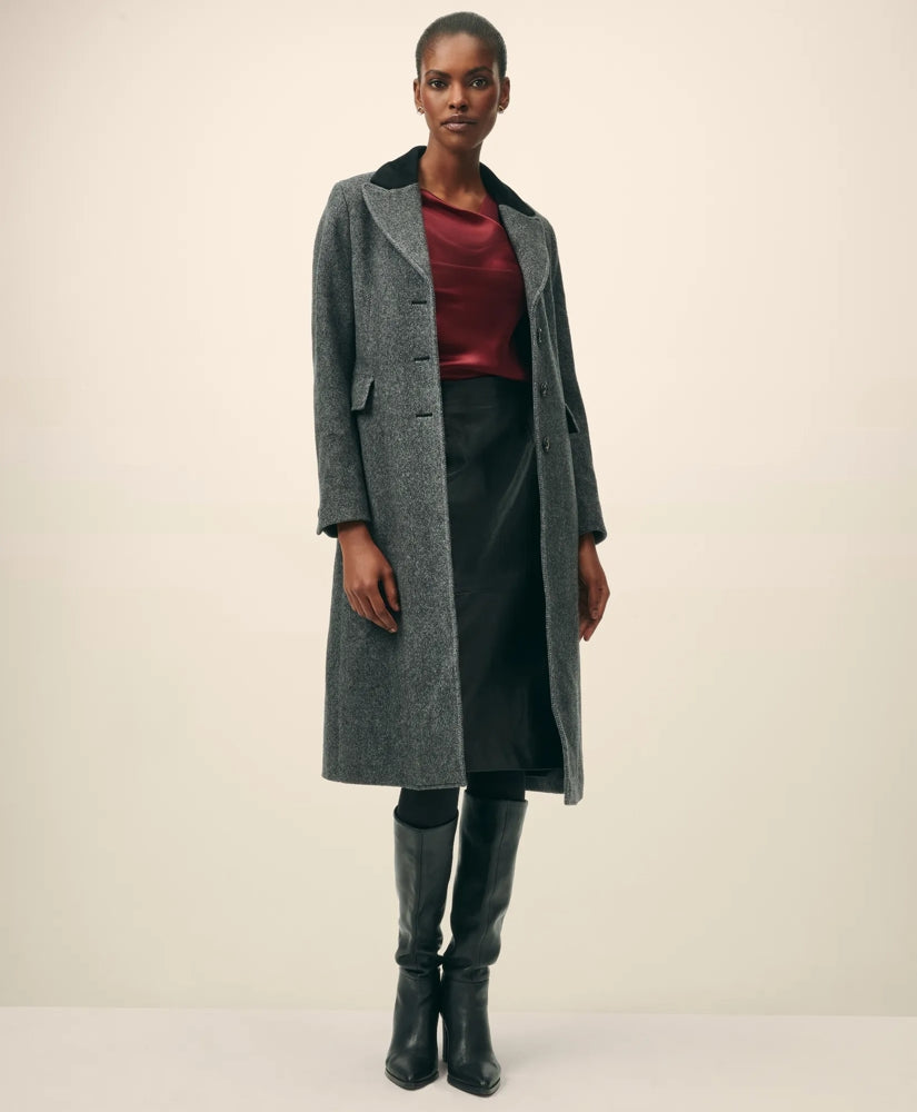 Chesterfield Coat in Wool Blend | Brooks Brothers