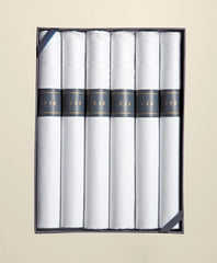 Cigar-Rolled Handkerchiefs-Set of 6 | Brooks Brothers