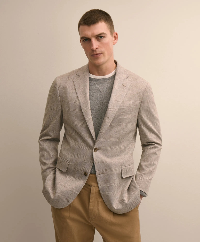 Classic Fit Cotton Jacquard Knit Sport Coat | Brooks Brothers