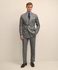 Classic Fit Double-Breasted Wool Pinstripe 1818 Suit | Brooks Brothers