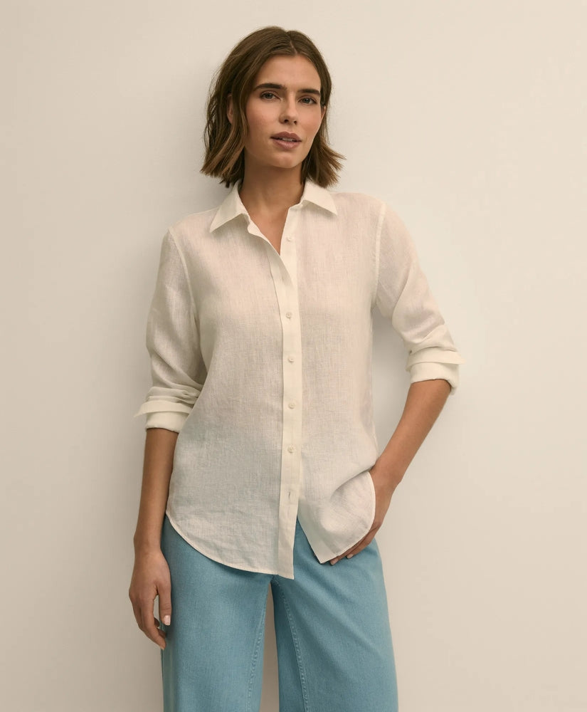 Classic Fit Irish Linen Shirt | Brooks Brothers