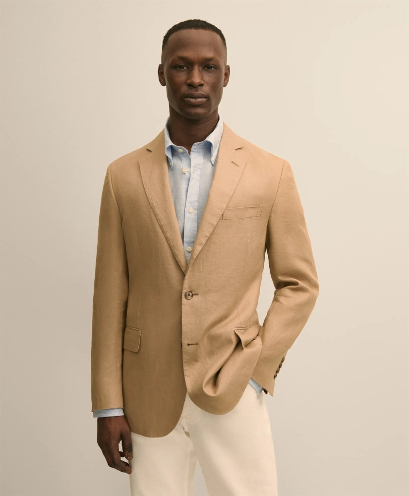 Classic Fit Linen 1818 Sport Coat | Brooks Brothers