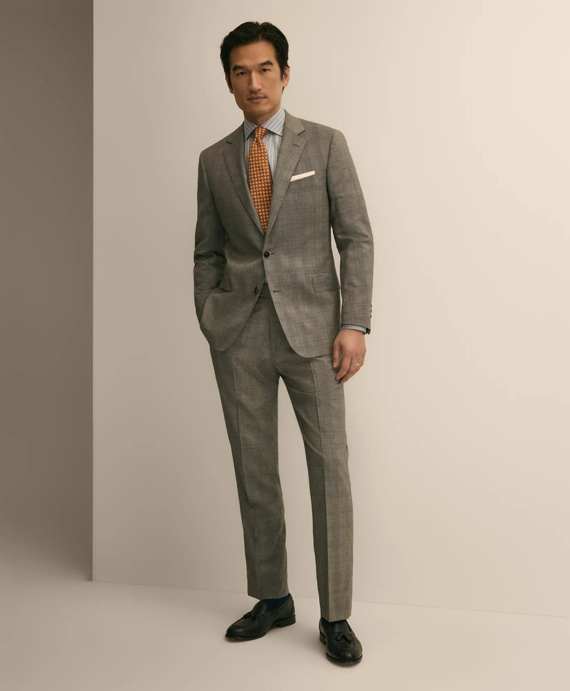 Classic Fit Wool Check 1818 Suit | Brooks Brothers